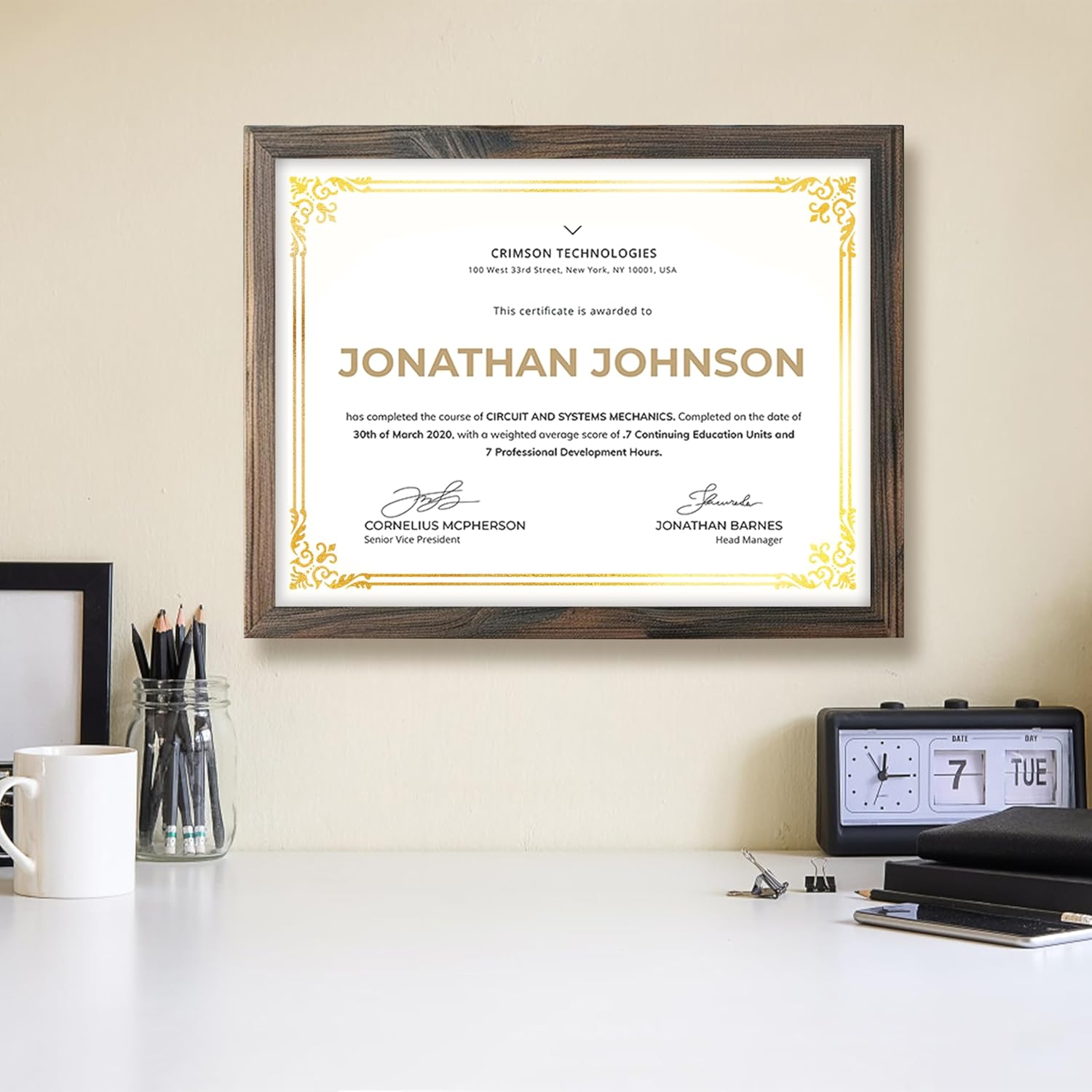 50 Sheets Certificate Paper for Printing,Gold Foil Metallic Border,8.5x11 inch Blank Award Certificate Paper,Laser & Inkjet Printer Compatible,For Office,Business Awards,School Diplomas（New Packaging）