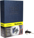 SEPOX® Ultimate Diversion Safe Book Box, Lock Box with Key - Large Sized Blue Dictionary - Ideal for Safeguarding Money, Jewelry, and Valuables - Perfect for Dorms & Homes