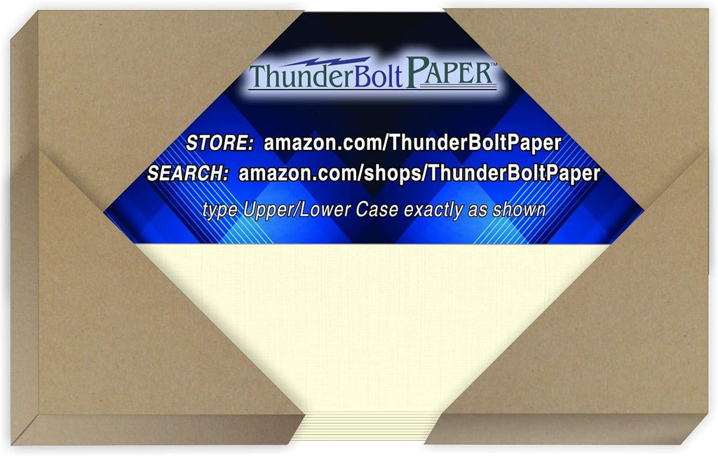 100 Natural Linen 80# Cover Paper Sheets - 3" X 5" (3X5 Inches) Index|Recipe Card|Photo|Frame Size - 80 lb/pound Card Weight - Fine Linen Textured Finish - Quality Cardstock