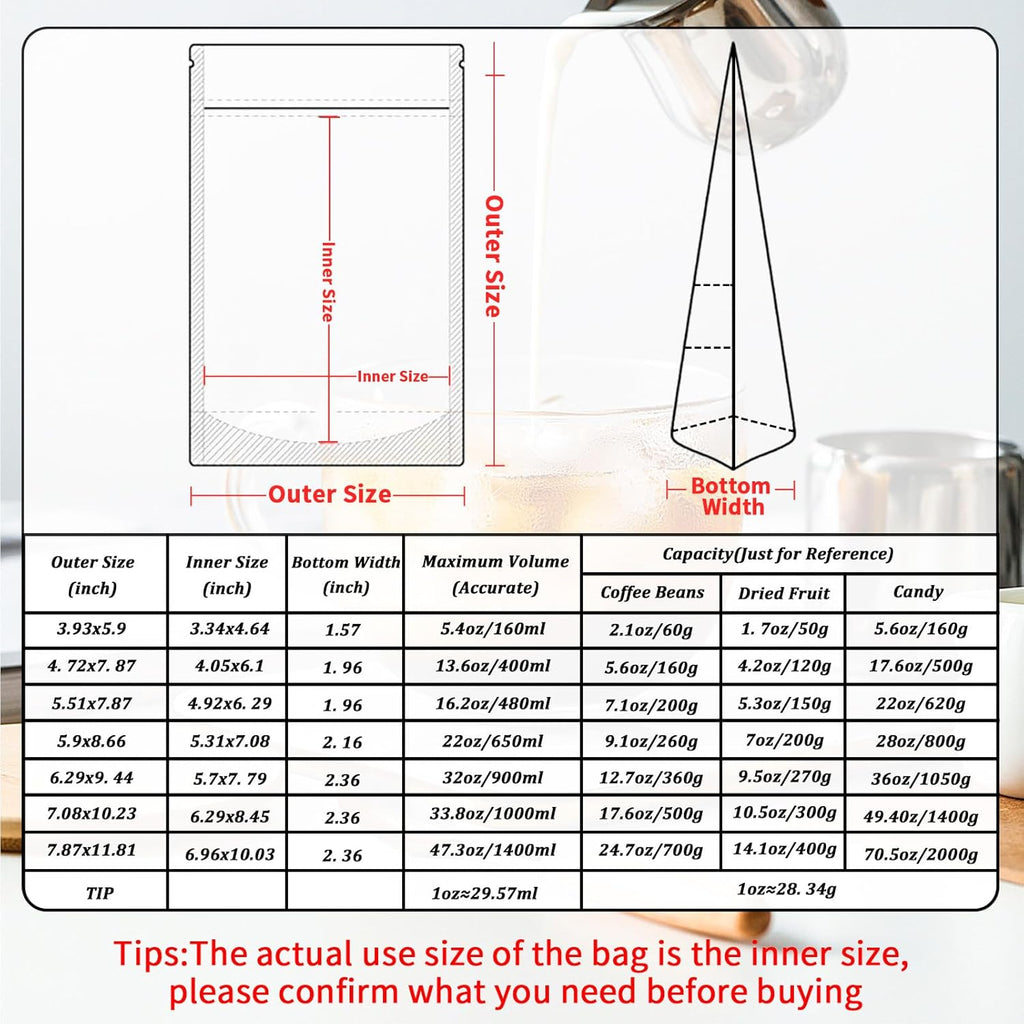 100 Pack Smell Proof Bags, Resealable Purple Mylar Bags with Matte Window, Foil Pouch Stand Up Sealable Bags for Packaging, 7.08×10.23 Inch
