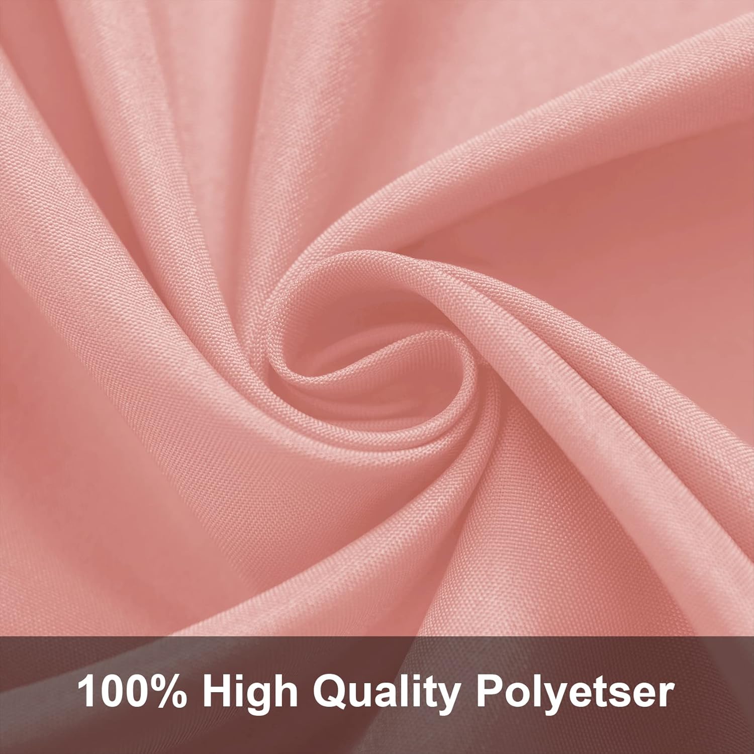 Joccun 6X9FT Light Pink Backdrop Background for Photography,Polyester Backdrop Curtain Background Screen for Photography,Photoshoot,Video Recording,Studio(6X9ft,Light Pink)