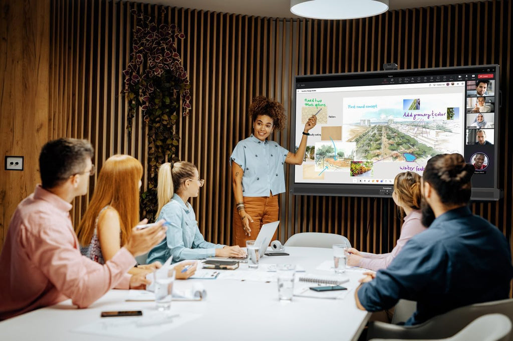 ActivPanel 10 Premium 86" High Specification Digital Whiteboard for Office or Class, 4K UHD, OS Flexible Device, Panel & Wall Mount Included, Bundled i5 Windows OPS, 3 Year Onsite Support