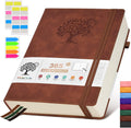 A4 Lined Journal Notebook，365 Page Large Leather Journals for Writing Women Men，Hardcover Notebook with 100Gsm Thick Pages for Travel，Work，School，College Ruled, Daily Diary (8.5" x 11.4")