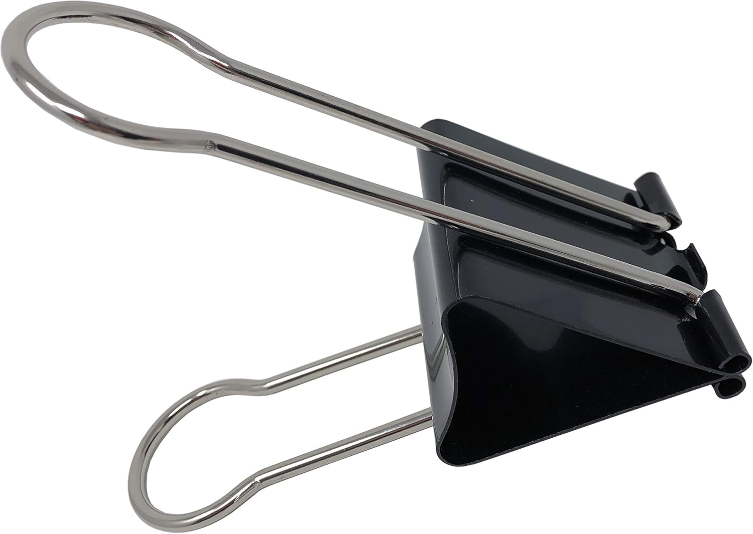 Clipco Binder Clips Super Extra Large 2-1/3in Black (2-Pack)