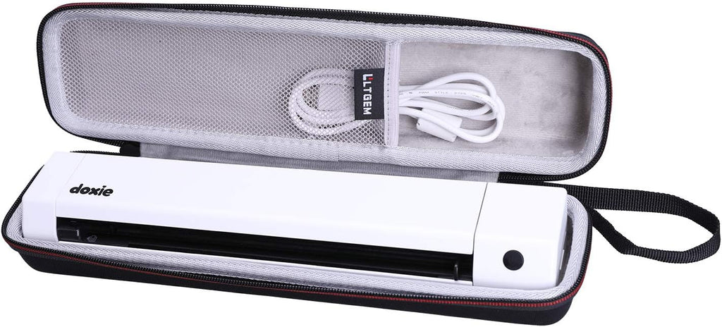 LTGEM Hard Case for Brother DS-640 / DS-740D / DS-940DW / DS-720D Compact Mobile Document Scanner & Itari Portable Printer - Protective Carrying Storage Bag