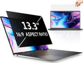 13.3 Inch Laptop Privacy Screen for 16:9 Computer Monitor, Anti Glare Blue Light Filter Protector, Removable 13 In Security Shield Compatible with Lenovo Hp Dell Acer Asus Thinkpad Envy Xps