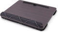 Lap Desk,Fits up to 15.6 inch Laptop Bed Table Computer with Soft Pillow and Storage Bag,Gaming Tray and Writing Tray on Bed for Home Office(2-Dark Brown)