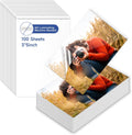 100 Sheets 3x5inch Self Seal Laminating Pouches Self Adhesive Laminating Sheet No Laminating Machine Needed for Photos Index Cards