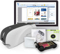 IDP SMART-31 Series ID Card Duplex Printer Bundle with USB Camera, Software, Manual and Guides - Includes 200-Print YMCKOK Color Ribbon and 100 PVC Plastic Cards - Now with SMARTMark Security