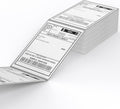 Direct Thermal Label-Shipping Label 4x6-NefLaca Thermal Printer Sticker 4"x6",Compatible with Rollo,Nelko,Zebra. MUNBYN Printer(Pack of 500 Labels)