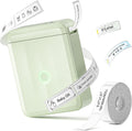 NIIMBOT D110 New Version Label Maker Machine with Tape, Handheld Bluetooth Label Printer, Mini Thermal Printer, Sticker Maker for Organizing Home Kitchen School, Green Visit The Store