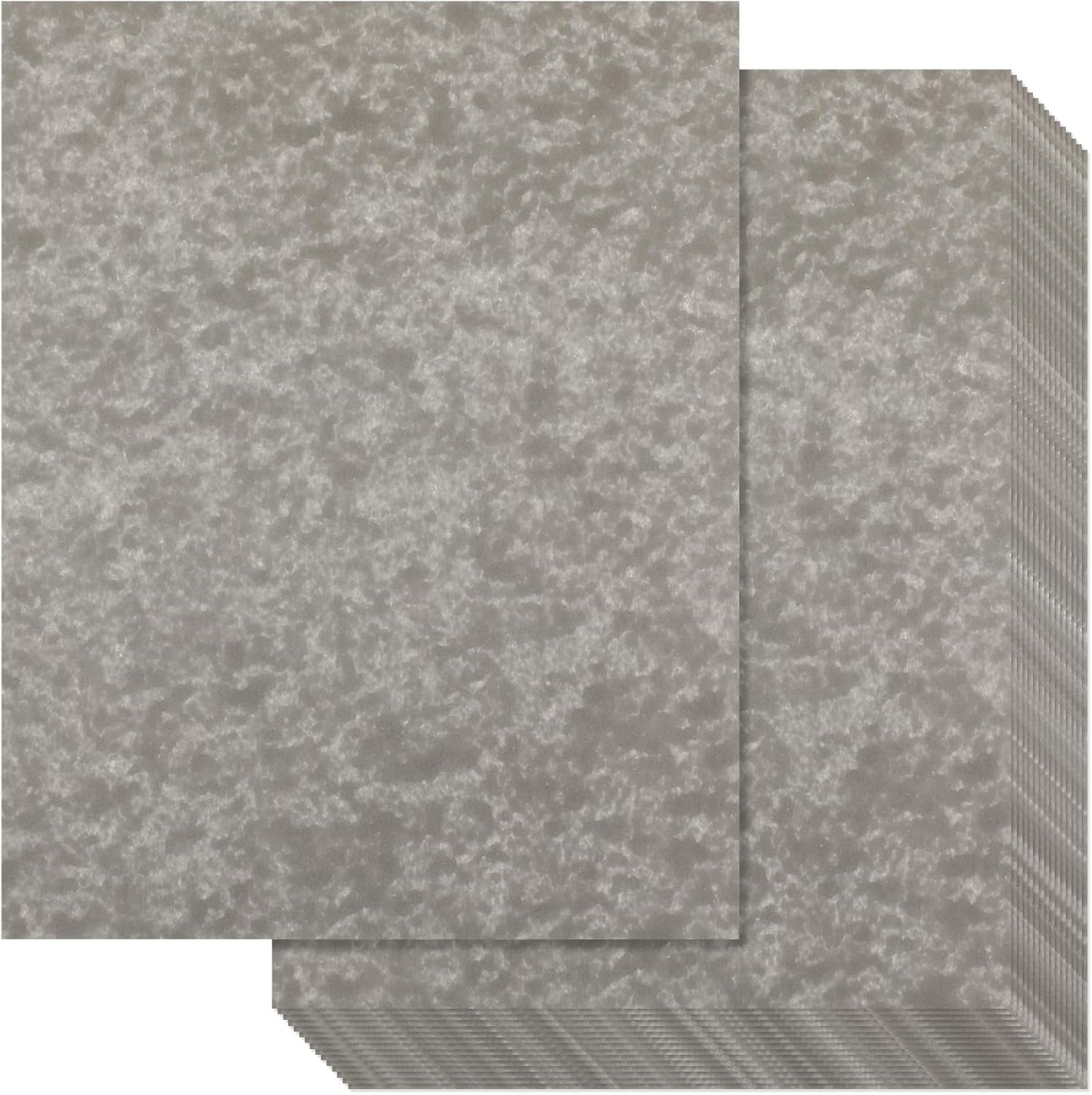 Epakh 200 Pcs Old Age Parchment Paper 8.5 x 11 Inch Standard Letter Vintage Colored Old Parchment Semblance Double Side Printing Paper (Khaki Gray)