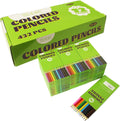 S & E TEACHER'S EDITION 432Pcs Colored Pencils, Pre-sharpened, coloring pencils for adults kids Bulk Back to School Supplies For Teachers 12 Colors, 12pcs/box, 36Boxes, Total: 432Pcs.