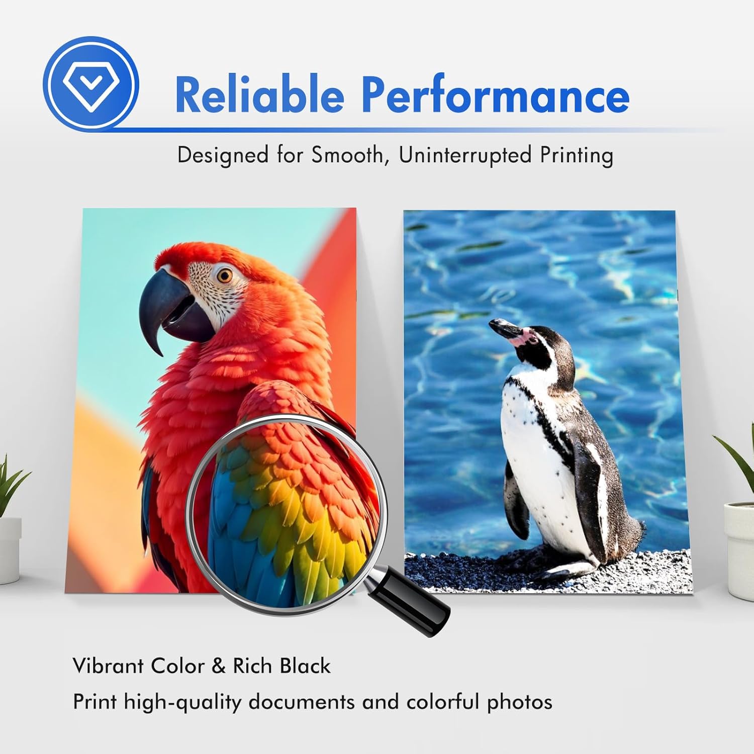 LC404XL LC404 Ink Cartridges for Brother Printer 404XL LC 404 XL for MFC-J1205W MFC-J1215W MFC J1205W J1215W - 4 Pack High Yields Black Cyan Magenta Yellow