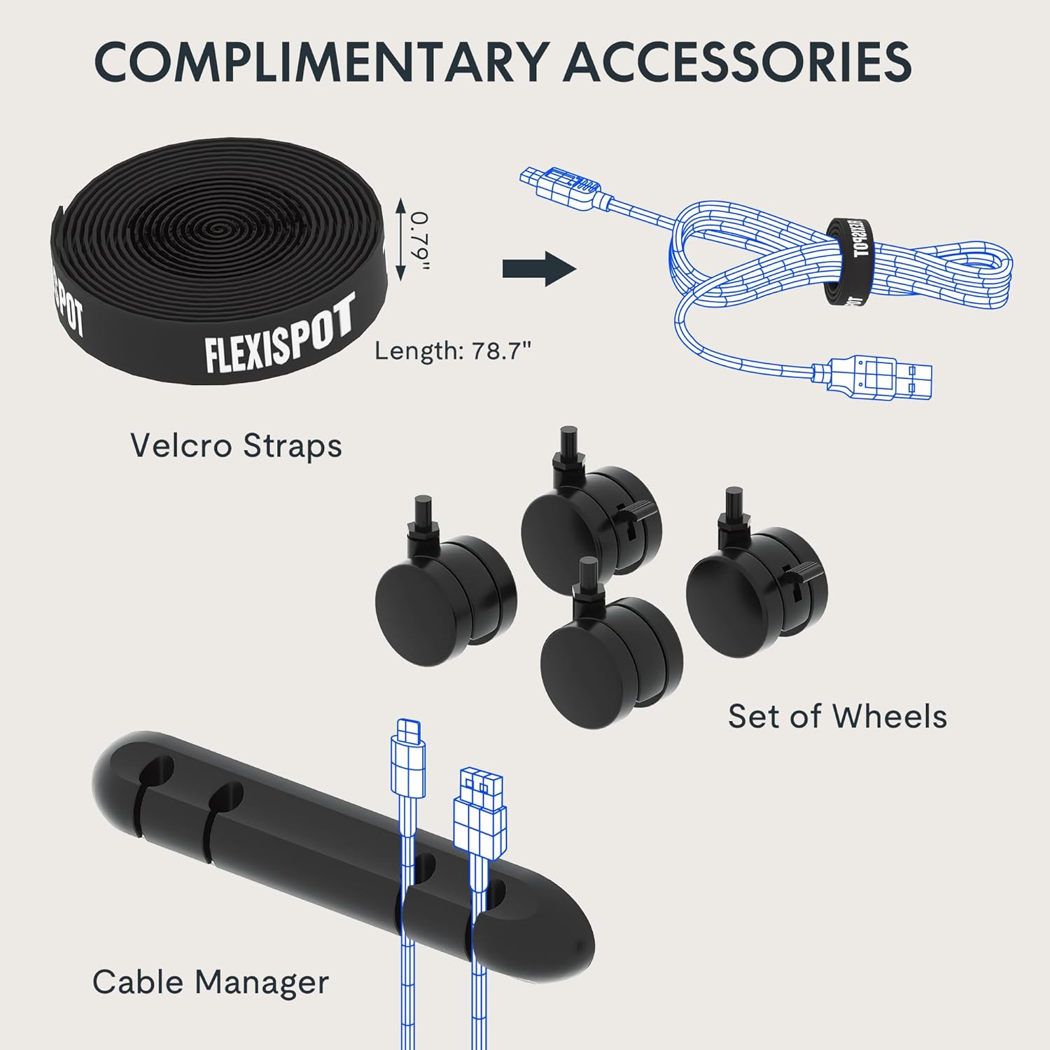 FLEXISPOT E6 MAX Bamboo Dual Motor 3 Stages Standing Desk 72x30 Inch Whole-Piece Board Electric Height Adjustable Stand Up Desk 150KG Load Capacity(Black Frame + Bamboo Curved Desktop)