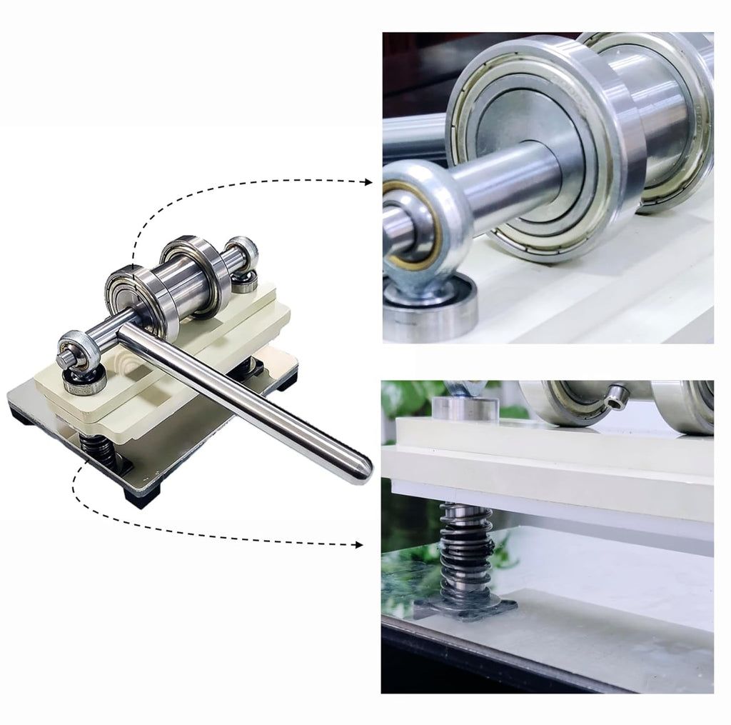Leather Die Cutter, Hand Press Cutting Machine, Manual Die Cutting Embossing Machine With Knife Mold for Paper Craft DIY Pattern Mold Stamping