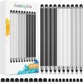 Stylus (10 Pcs), 2-in-1 Stylus Pen for Touchscreen, High Precision and Sensitivity, Suitable for iPad/iPhone/Samsung/Android Smartphone and Tablets, Compatible with All Touchscreen