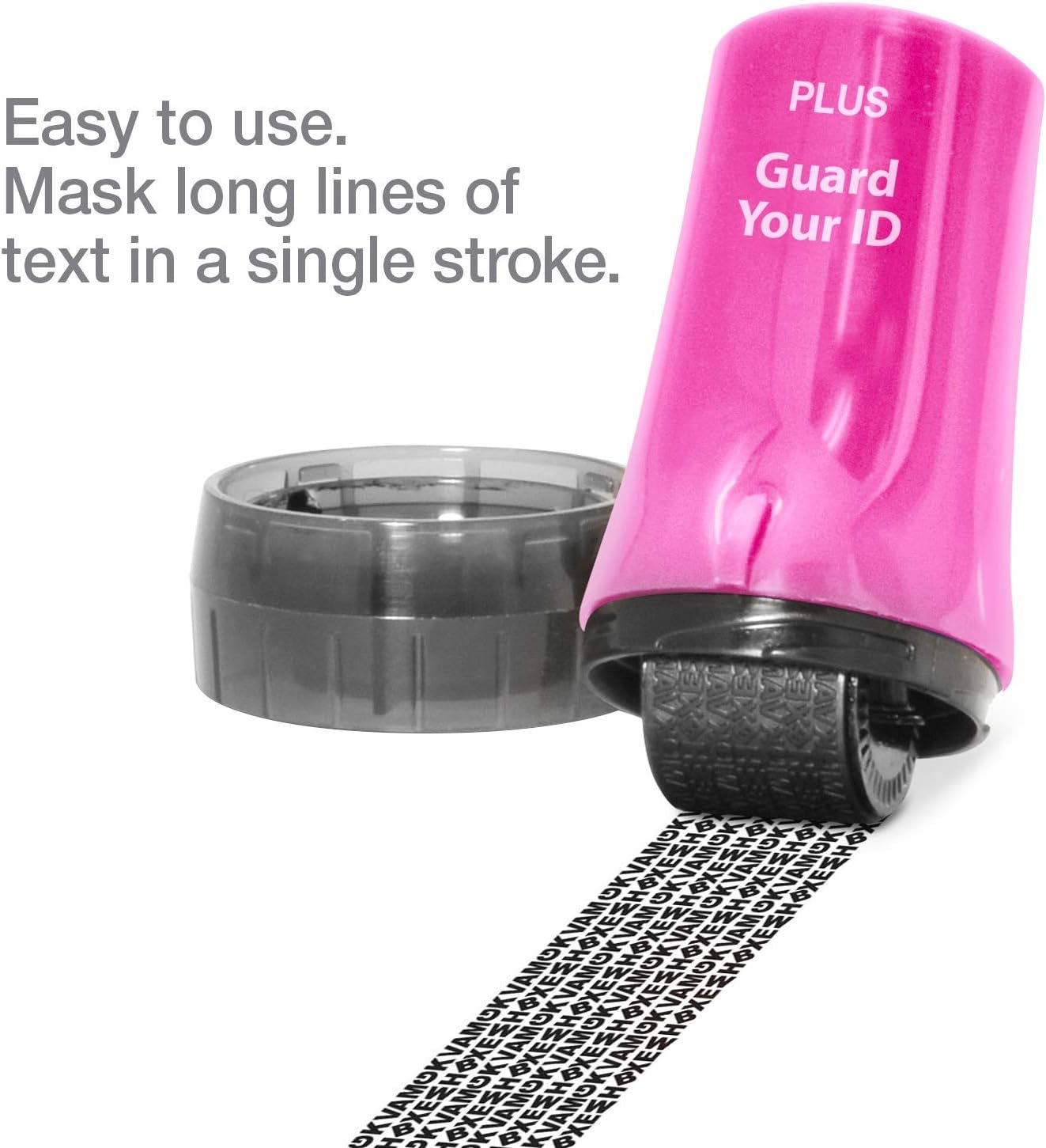 Guard Your ID Advanced Rollers Identity Theft Prevention Security Kits, Pink, Regular 3-Pack