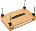 Bumtosc Book Press Wood and Bamboo Portable Book Binding Kits Tool 12.8 * 7.6Inch