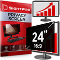 24 Inch 16:9 Computer Privacy Screen Filter for Monitor - Privacy Shield and Anti-Glare Protector