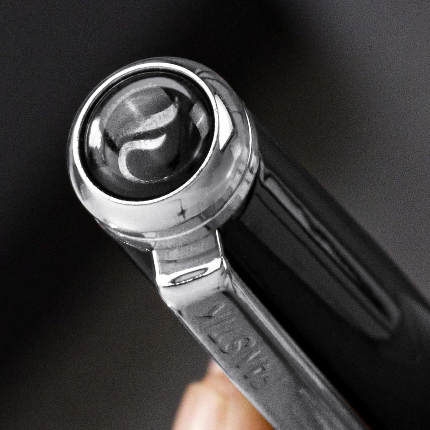 Black & Silver Luxury Rollerball pen (Made In USA) fancy gift set for women, Real 24K Gold Plating, Professional executive pen gift set for men (Lux Rollerball Black-Silver)