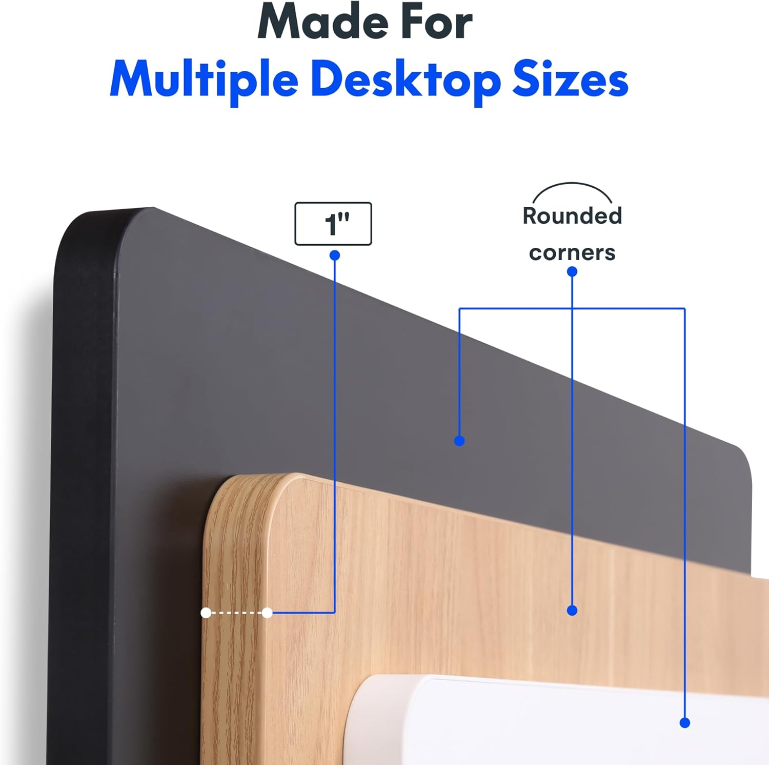 FLEXISPOT One-Piece Electric Standing Desk, 48 x 30 Inches Adjustable Desk with Seamless Desktop, Memory Controller Height Adjustment (Black Frame + Black Desktop, 2 Packages)