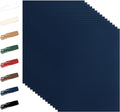 100 Sheets Navy Blue Cardstock 8.5 x 11 Certificate Paper, 92lb Premium Craft Paper Card Stock for Wedding Invitations, Greeting Cards, Memus, Making Cards, Graduations