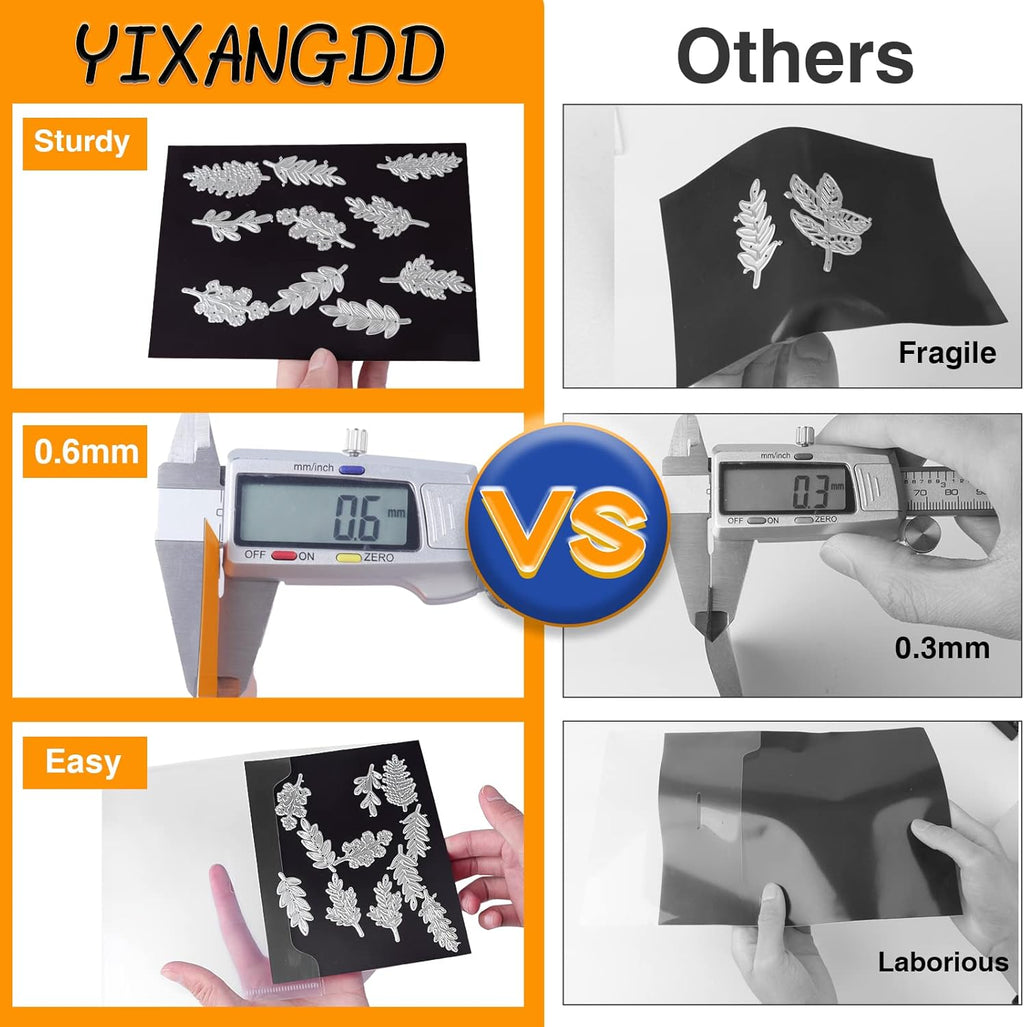 40 PCS Stamp and Die Storage Bag and Rubber Magnetic Sheets, Die Storage Set for Storage Die Cutting, DIY Scrapbooking