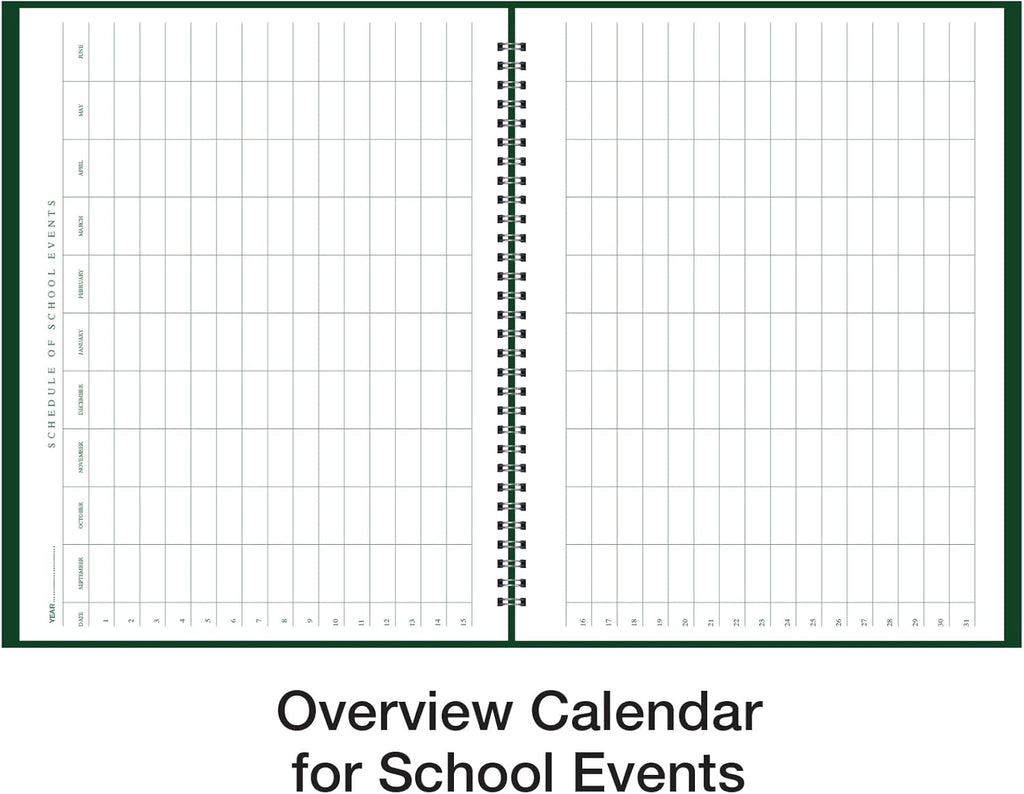 Ward Combination 9-10 Week Class Record + 6 Period Lesson Plan Book