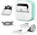 Sticker Printer Y02C, Portable Mini Sticker Maker Y02C, Mini Printer Sticker Machine with 1 Roll Paper, Bluetooth Thermal Portable Inkless Receipt Machine for Learning, Note, Photos, Journal