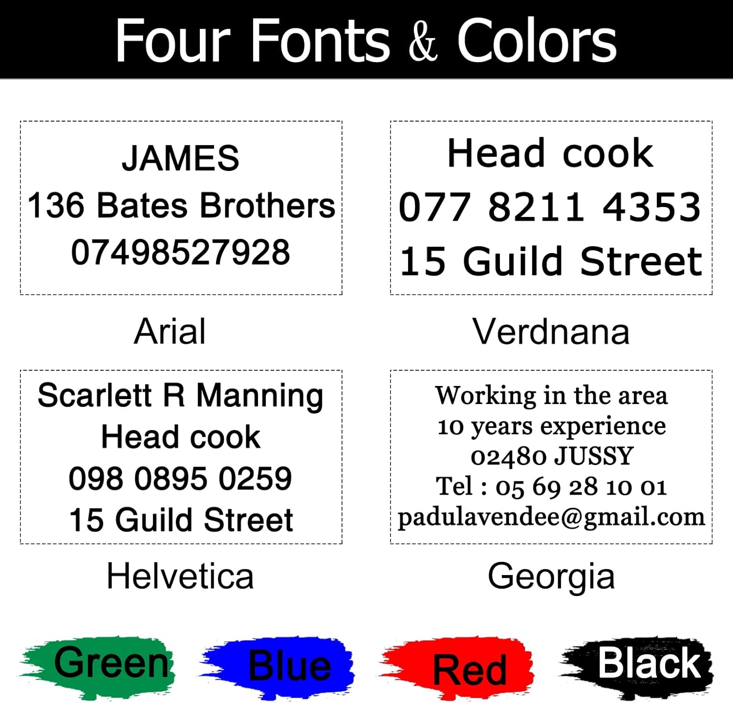 70x25mm Personalized Stamp Custom Self-Inking Business Address Rubber Stamps Customized with Name Date Signature Return Address Up to 5 Lines