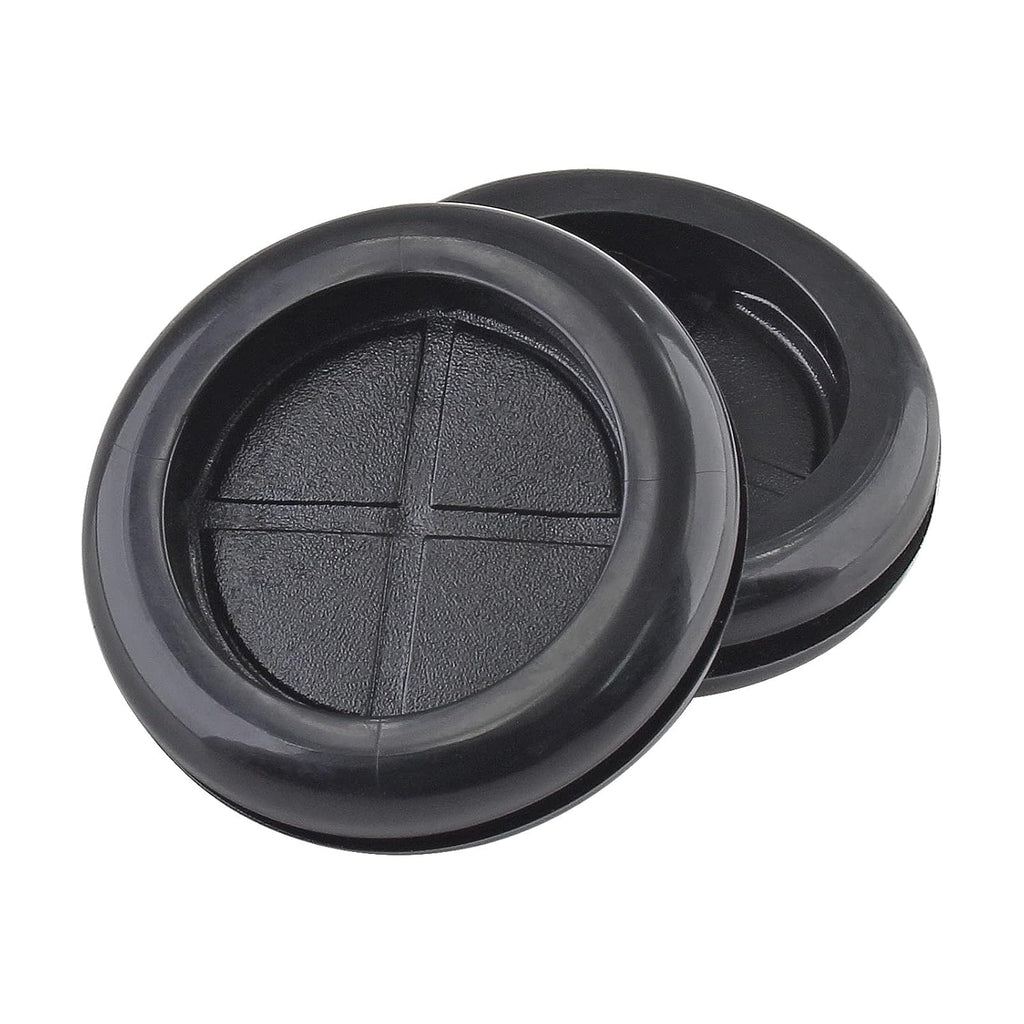 10 Pack 1-3/16" Inside Diameter 1-1/2" Drill Hole Rubber Grommet, Firewall Plug Grommet Rubber Grommets Wire Protection, Double Sided Round