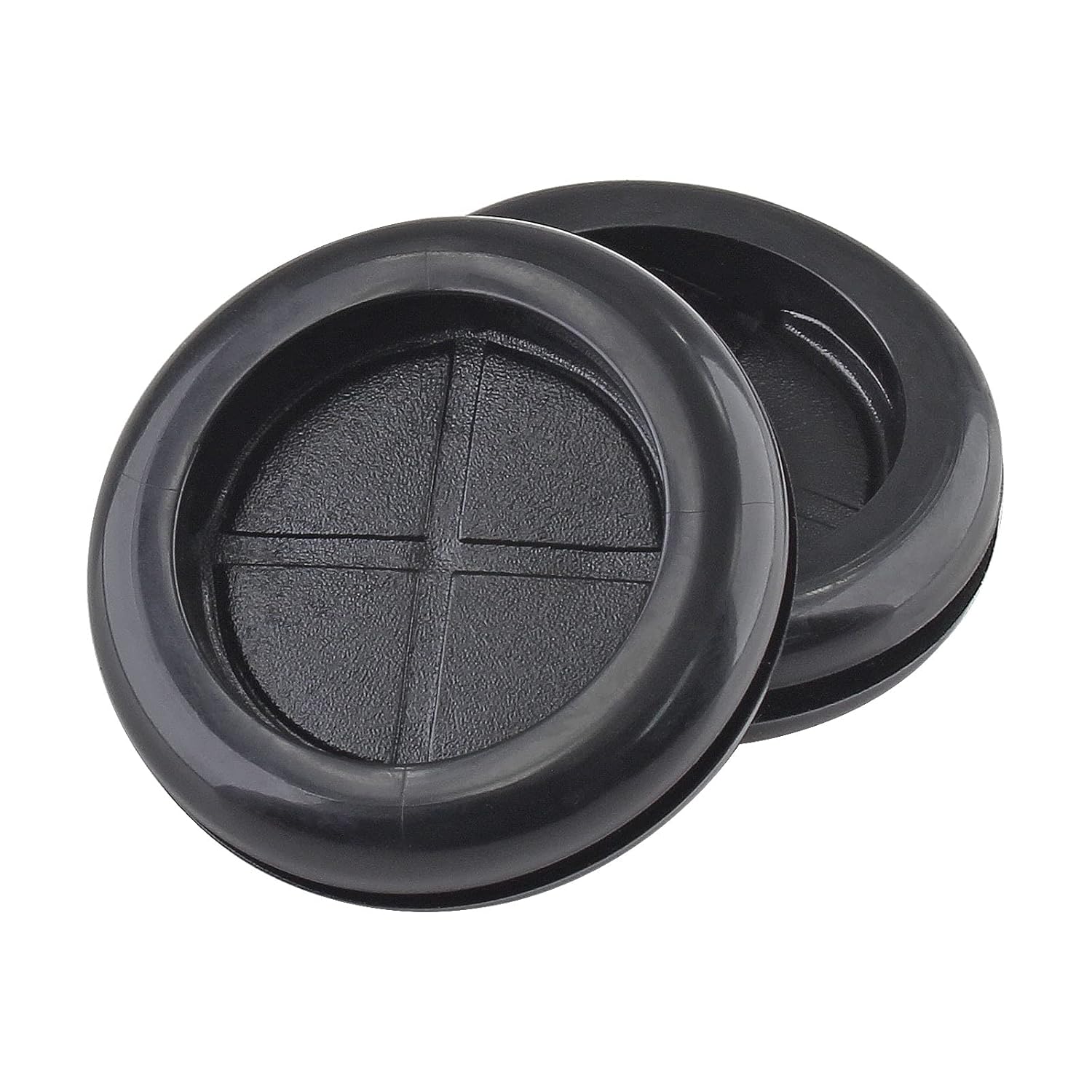 10 Pack 1-3/16" Inside Diameter 1-1/2" Drill Hole Rubber Grommet, Firewall Plug Grommet Rubber Grommets Wire Protection, Double Sided Round