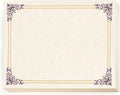 PaperDirect Wine and Gold Foil Accents on Renaissance Standard Certificates, 8½ x 11, 100 Count, Certificates and Awards Paper, for School, Work, Diplomas & Award Certificates