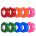 10 Pack Flagging Tape 5 Assorted Colors, Non-Adhesive Plastic Ribbon Neon Marking,1"*2000' Marking Tape for Tree Marking, Hunting, Boundaries and Hazardous Areas,Trail Marking