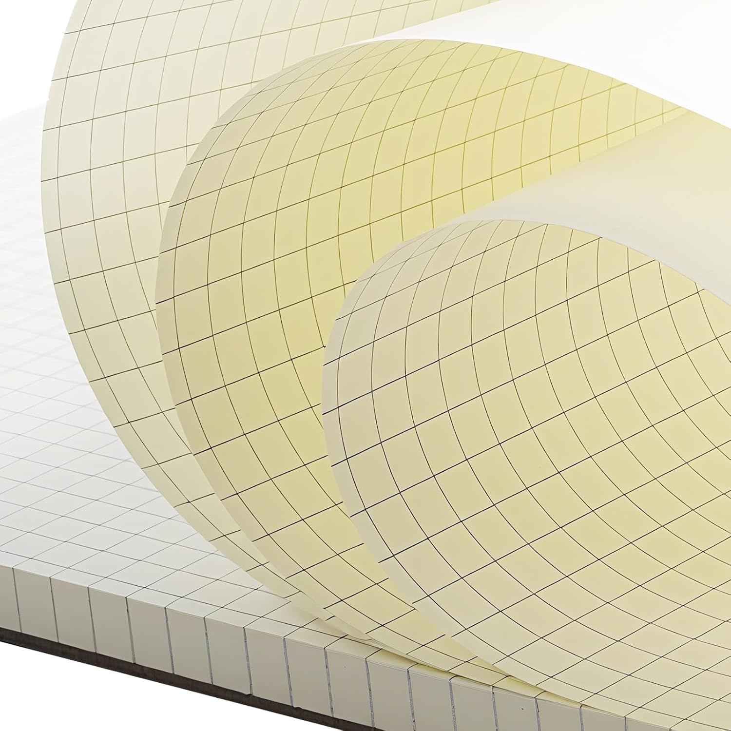 5 Pack A4 Graph Paper Pads, Quad Grid Paper Pad, 80 Sheets/Pad, Graph Paper Notebook for Office Supplies, Architects, White