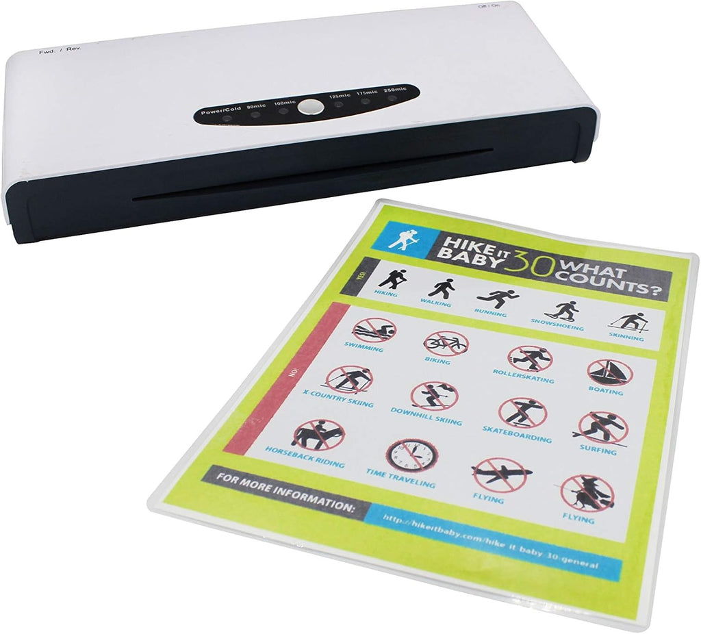 Thermal Laminating Pouches 9"x11.5" Inches, 5mil 100Pack, Clear, Letter Size