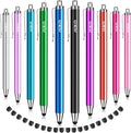 Stylus Pens for Touchscreens,MEKO 10 Pack Thin Rubber Tip Stylus Replaceable Tip Feature Bundle W/ 20 Pcs Replacement Tips for iPad iPhone Tablets Smartphone&All Touch Screen Devices(10 Stylus+20Tips)