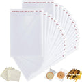 10" x 13" Large Clear Resealable Cellophane Bags 500 pcs Self-sealing Clear Plastic Cello Bags for Packaging Products Self-adhesive for Clothes, T-shirts, Pants and Gifts, 500 ct in Bulk