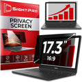 17.3 Inch 16:9 Laptop Privacy Screen Filter - Computer Monitor Privacy Shield and Anti-Glare Protector