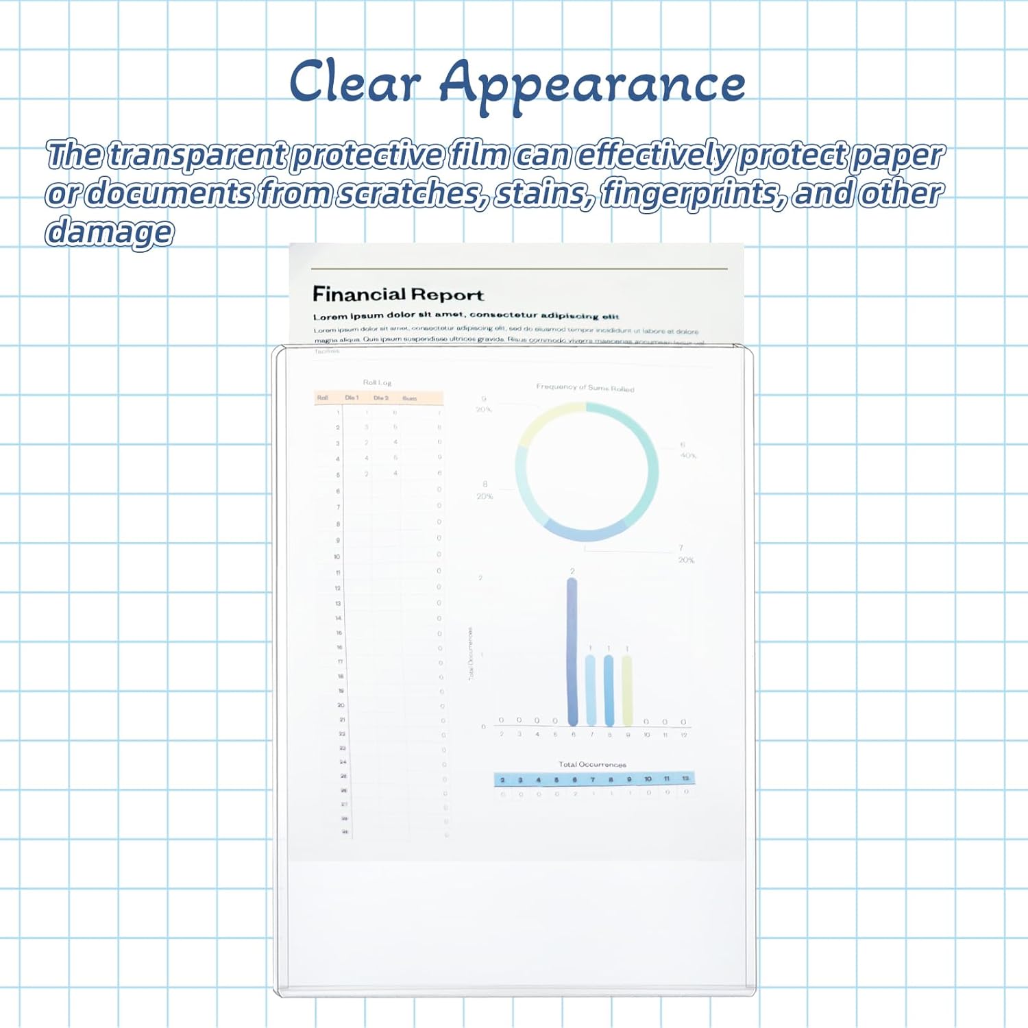12 Pcs 8 1/2" x 11" Rigid Print Protectors - Clear Toploaders - Hard Plastic Document & Photo Sleeves - Birth Certificate Protector