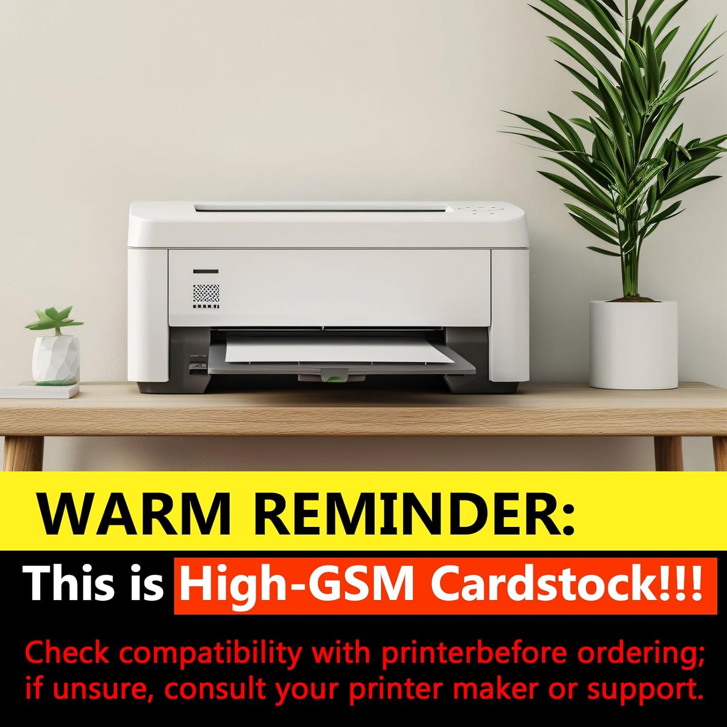 OcePor 30 Sheets White Cardstock 8.5” x 11”, 92lb/250gsm Card Stock, Thick Card Stock Paper, Heavy Cardstock Paper for Printer, Resume, Scrapbooks, Art, Crafts, Business Cards