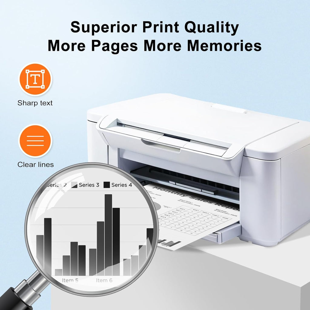 TN830XL Toner Cartridge Replacement for Brother TN830XL TN830 TN 830 Black Toner Compatible with Brother DCP-L2640DW HL-L2460DW HL-L2480DW HL-L2400D HL-L2405W MFC-L2820DW Printer 4 Pack(High Yield)