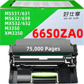 66S0Z00 66S0ZA0 Imaging Unit Drum Unit Remanufactured Compatible with Lexmark MS531 MS631 MS632 MS639 MX532 MX632 XM3350 M3350 MS531dw MS631dw MS632dwe MX532adwe MX632adwe Printer (66S0ZA0-1Pack)