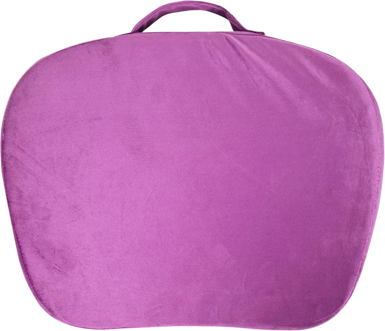Lap Laptop Desk - Portable Lap Desk with Pillow Cushion, Fits up to 15.6 inch Laptop for Home Office Students Use as Computer Laptop Stand, Book Tablet(1-Purple Flower)