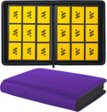 Card Binder 9 Pockets,Trading Card Binder Holds up to 864 Cards with 48 Sleeves,Zipper Card Holder Album Compatible with TCG Card/Game Cards/Sports Card