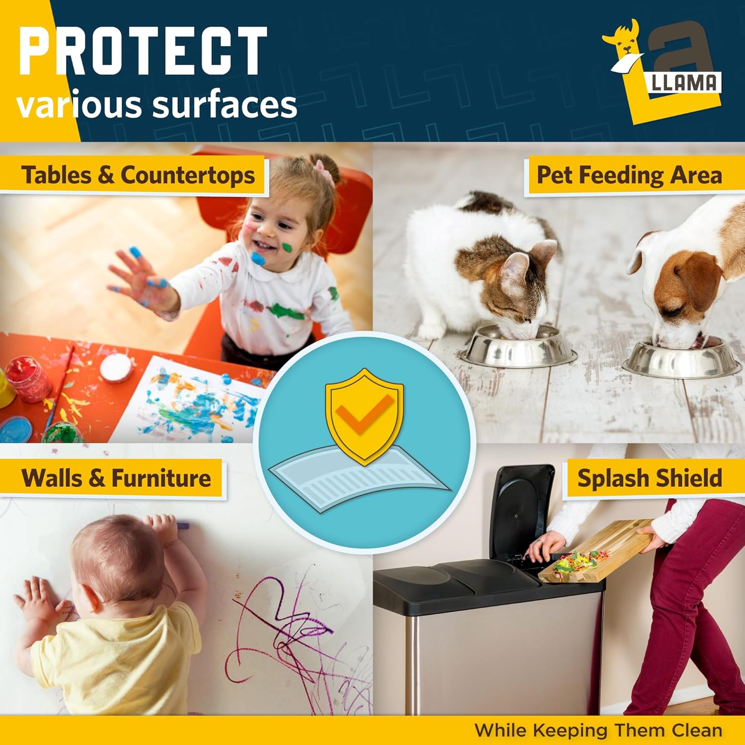 Self Adhesive Laminating Roll 12” x 15ft - 5 MIL Multipurpose Clear Laminate Vinyl Roll for Stickers