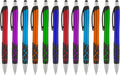 Stylus Pens -2 in1 Capactive Touch Screen with Ballpoint Writing Pen Sensitive Stylus Tip For Your iPad iPhone Samsung Galaxy & All Smart Devices -Metallic Barrel - Assorted Colors Comfy Grips,12 Pack