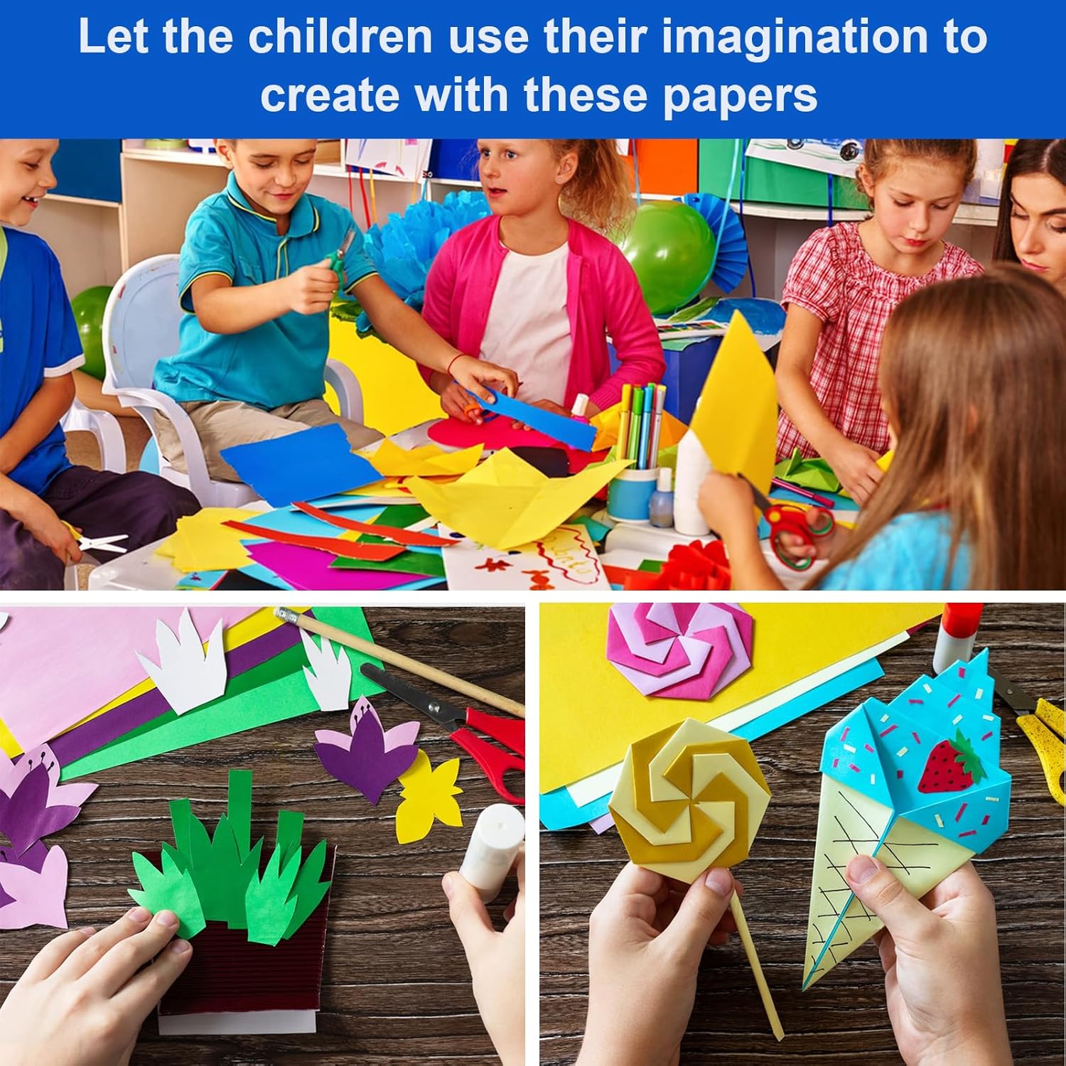 10 Pcs Poster Board Colorful Paper 11.7x16.5, ROOKEA Vision Boards Bulk Blank Graphic Display Posterboard Card Paper for Kids School Classroom Arts Craft Projects Drawing Scrapbooking