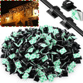EBOOT 500 Pieces Adhesive Cable Clips Wire Clips Cable Wire Management Wire Cable Holder Clamps Cable Tie Holder for Car, Office and Home